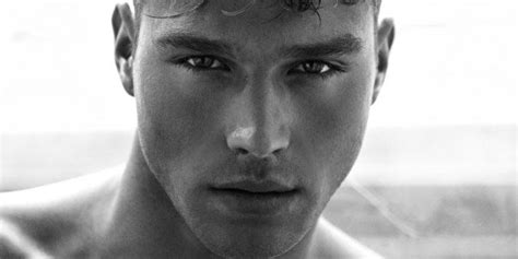 This Male Model Got Discovered On Instagram Male Model Beautiful Men Faces Matthews