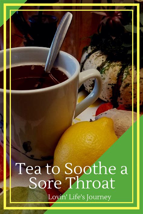 Winter Sore Throat Tea Lovin Lifes Journey Sore Throat Tea