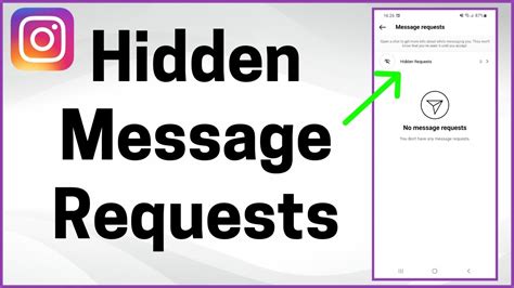 How To Find Hidden Message Requests On Instagram Youtube