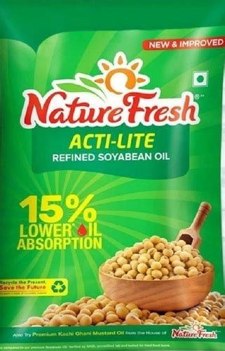 Nature Fresh Acti Lite Refined Soyabean Oil Use In Cooking 100 Pure