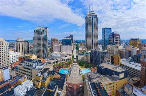 Indianapolis Skyline Stock Photos Pictures And Royalty Free Images Istock