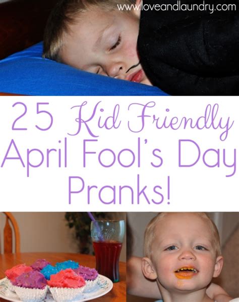 April fools' day is near. 10 April Fools Pranks for Kids - 24/7 Moms