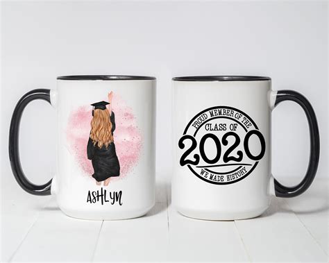 The secret to killer college parties (and killer apartment decor): Graduation Mug College Graduation Gift for Her High School ...
