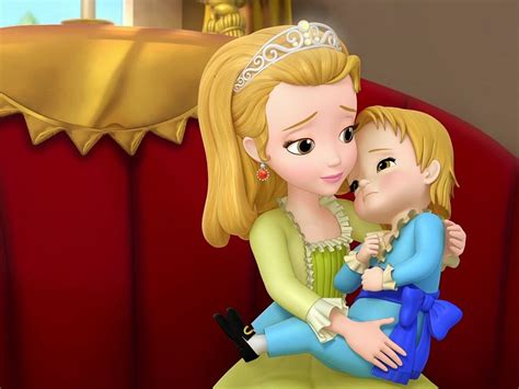 Sofia The First 1024by768 Desktop Wallpaper Amber And Baby James