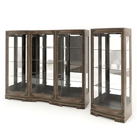 Find great deals on used wooden cabinet for sale in south africa. Wood And Glass Display Cabinets 3D Model - CGTrader.com