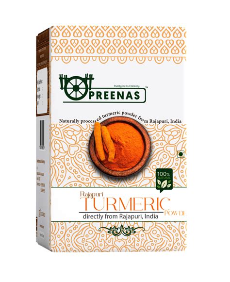 Rajapuri Turmeric Powder Preenas Purest Of Indian Spices