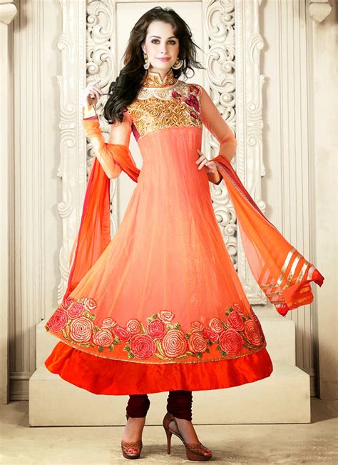 Latest Fashion Indian Anarkali Suits And Frocks 2018