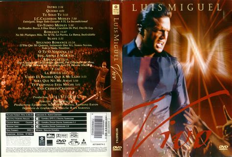 Coversboxsk Luis Miguel Vivo High Quality Dvd Blueray Movie