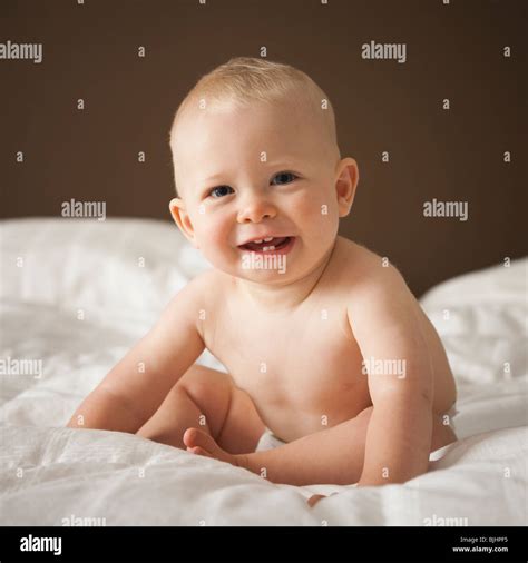 Portrait Of A Baby Stock Photo Alamy