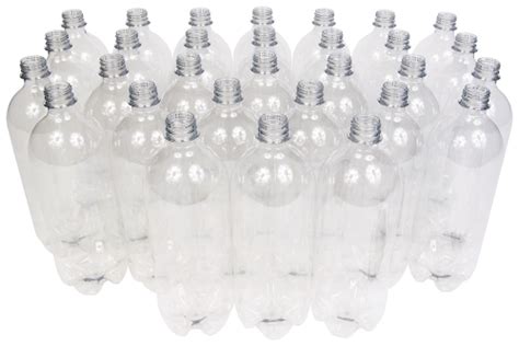 One Liter Plastic Bottle 30 Pack W44824