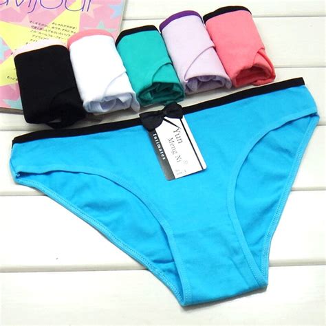 Free Shipping 5pcslot Hot Selling Cotton Womens Briefs Fashion Bow