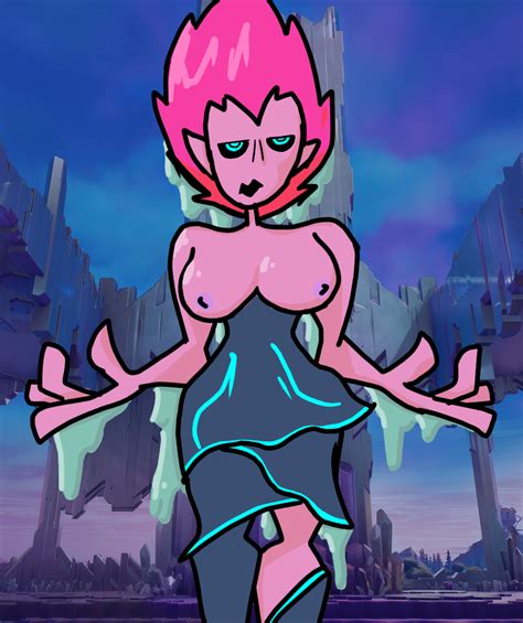 Rule 34 Dress Exposed Breasts No Nose Not Ceil Spiky Hair The Herald Fortnite 7365021