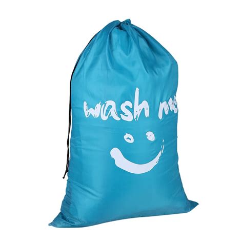 Walmeck Multi Functional Large Foldable Nylon Laundry Bag Dirty Clothes