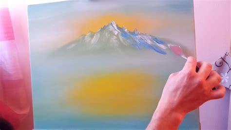 How To Paint A Beautiful Mountain Landscape In Oil Youtube
