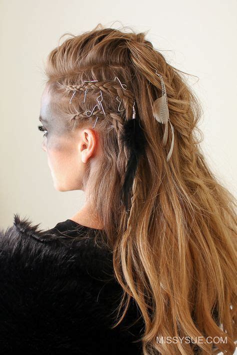 Roxiejanehunt the freedom tail viking hair for the modern. Women's Hairstyles image by Jokes | Halloween hair, Viking ...