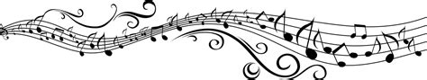 Music Notes Png Transparent Image Download Size 1267x238px
