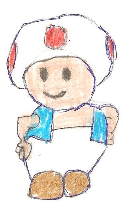 Toad From Mario By Russell96 On Deviantart