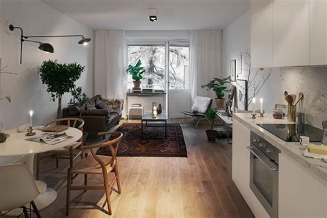 Scandinavian Design Cozy One Bedroom Apartment In Stockholm