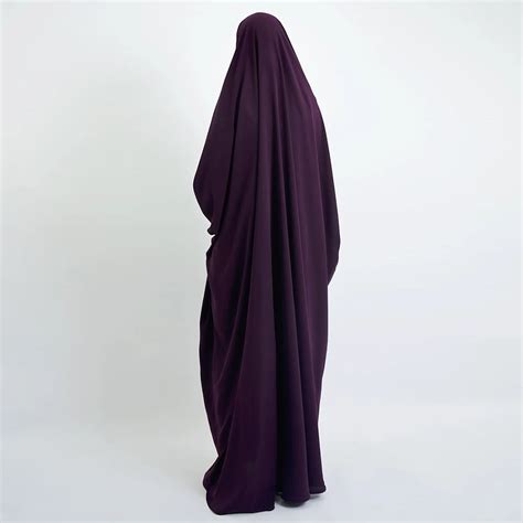 wholesale muslim woman jilbab khimar long niqab islamic clothing solid color full cover prayer