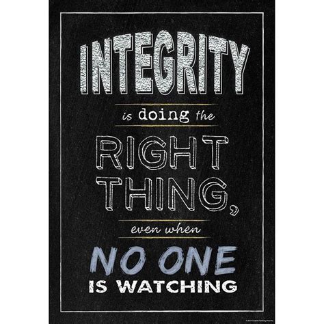 Integrity Poster In 2020 Inspirational Quotes Posters Inspirational