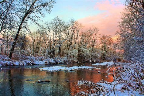 Early Winter Snow By Mike Griffiths Redbubble