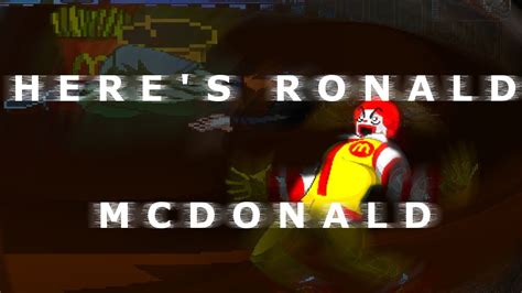 Ronald Mcdonalds Rampage Mugen Gameplay Youtube