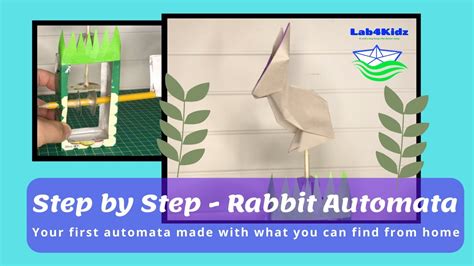 How To Make A Rabbit Automata Easily With Material That You Can Find