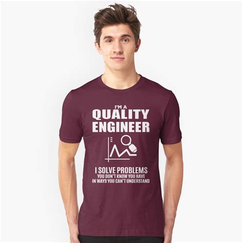 Quality Engineer Solve Problems T Shirt By Jakatero Redbubble