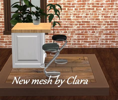 Bar Stool 8 Recolors By Chalipo At All 4 Sims Sims 4 Updates
