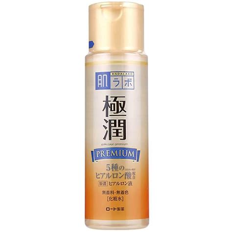 Our special combination of has super hydrates and plumps your skin from the inside out. Hada Labo Gokujyun Premium Lotion Toner 170ml | Fruugo CA