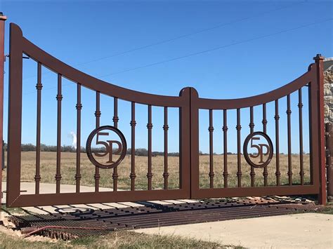 Driveway /estate Gates / Wrought Iron the 5P Gate - Etsy