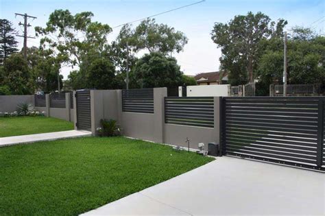 Fence Design Modern Fence Design House Fence Design