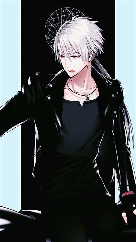Silver Hair Anime Male