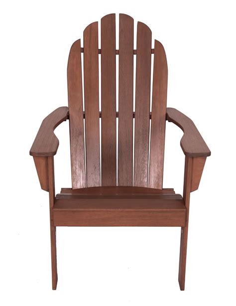 Mainstays Hardwood Adirondack Chair Natural