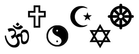 6 World Religions Symbols