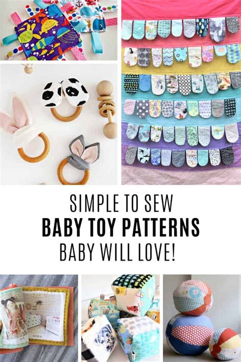 Adorable Baby Toy Sewing Patterns That Make Thoughtful Baby Shower T