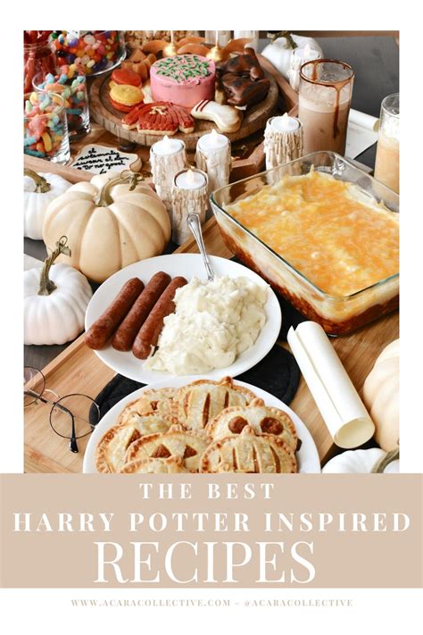 The Best At Home Harry Potter Inspired Recipes A Cara Collective Harry Potter Parties Food