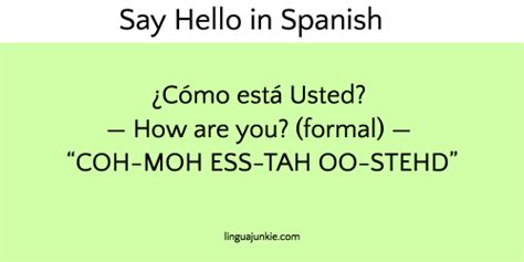 10 ways to say hello in spanish listen to the audio 2023