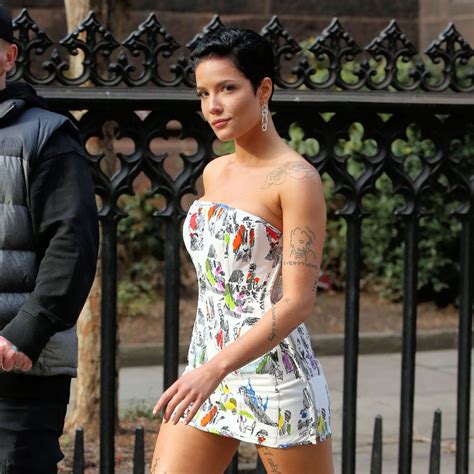 halsey out and about in new york 01 24 2020 hawtcelebs
