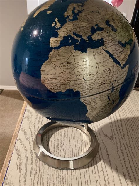 Vintage Globe 1970s Globemaster Vintage Replogle World Portrait Globe