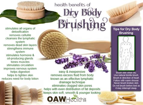 Health Benefits Of Dry Body Brushing
