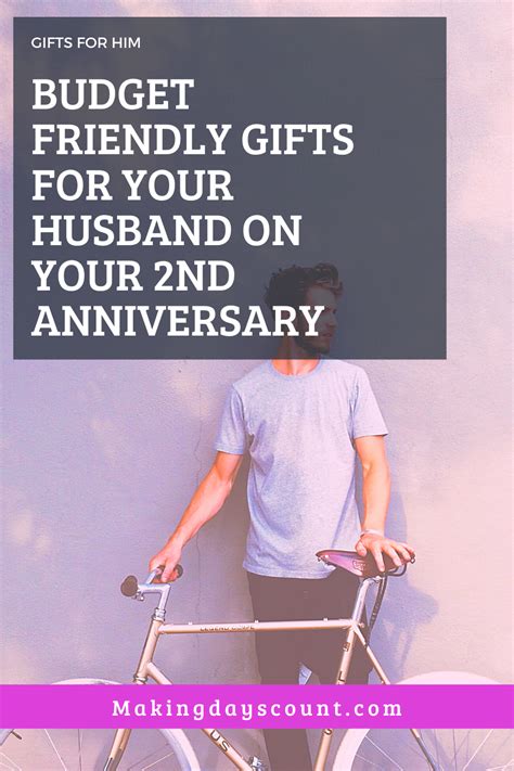 We may earn commission from the links on this page. 2nd year Anniversary Gifts for Husband under $100 - Making ...