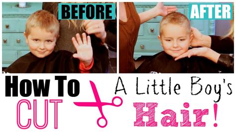 His hair is thin, but is down to his eyebrows. EASY BOY HAIRCUT TUTORIAL: How to Cut Boy's Hair at Home ...