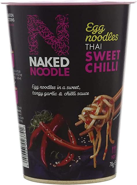 Naked Noodle Thai Sweet Chilli Egg Noodles 78g Uk Grocery