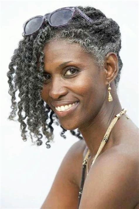 Curly Grey Hairstyles On Natural Hair New Natural Hairstyles