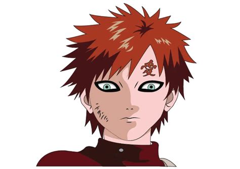 Cool Gaara Drawing Archives Lets Draw Anime Drawing Easily And Effectively