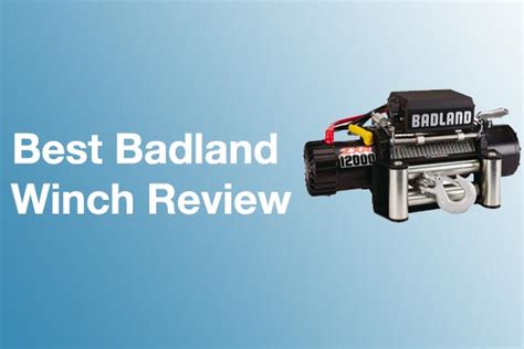 Best Badland Winch Review 2023 Consumergarage