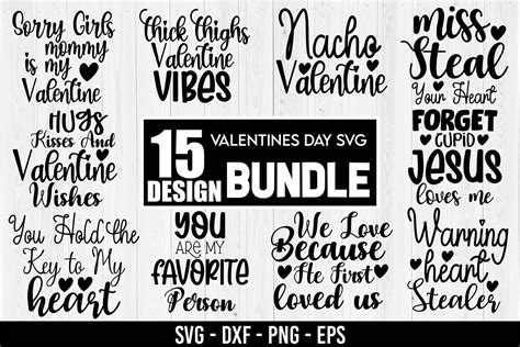 Valentines Day Svg Bundle Graphic By Momenulhossian577 · Creative Fabrica