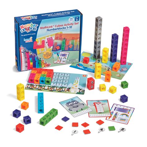 Buy Hand2mind Mathlink Cubes Numberblocks 1 10 30 Preschool Learning
