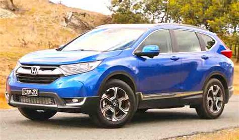 2018 Honda Crv Blue Car Us Release